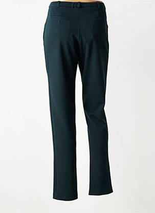 Pantalon chino închidere cu fermoar sub clapetă cu nasturi mărime normală verde MERI & ESCA femeie