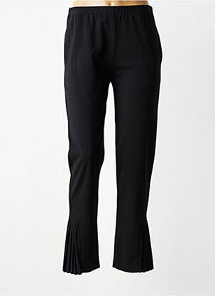 Pantalon evazat elasticitate mărime normală negru FRANCK ANNA femeie