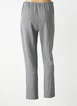 Pantalon slim talie elastică mărime normală negru KOKOMARINA femeie