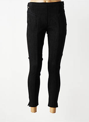 Pantalon 7/8 elasticitate mărime normală negru FRED SABATIER femeie
