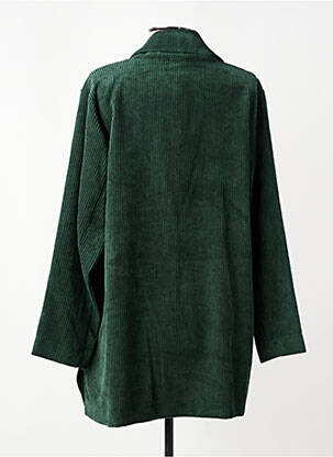 Sacou buzunare verde FRANCK ANNA femeie