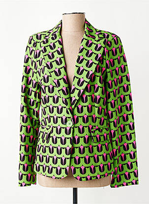 Sacou buzunare verde ALESIA femeie