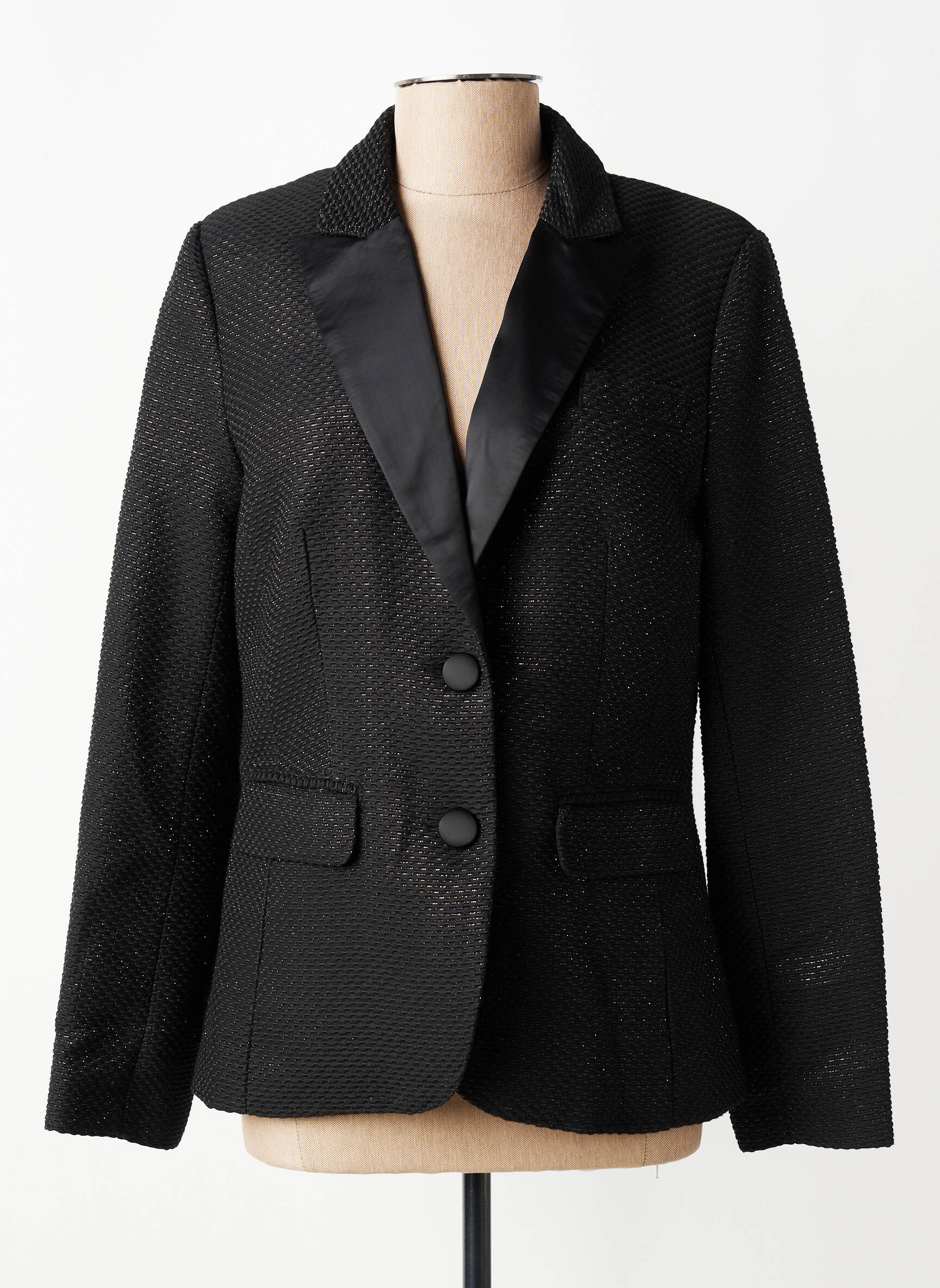 Sacou buzunare negru FRED SABATIER femeie