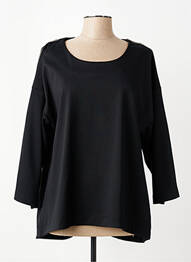 Tricou mâneci lungi mâneci lungi negru FRANCK ANNA femeie