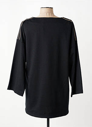 Tricou mâneci lungi mâneci lungi negru FRANCK ANNA femeie