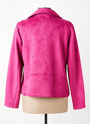 Jachete casual guler tip costum violet PAUSE CAFE femeie