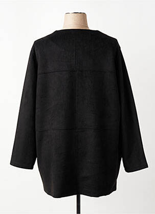 Jachete casual guler rotund negru PAUSE CAFE femeie
