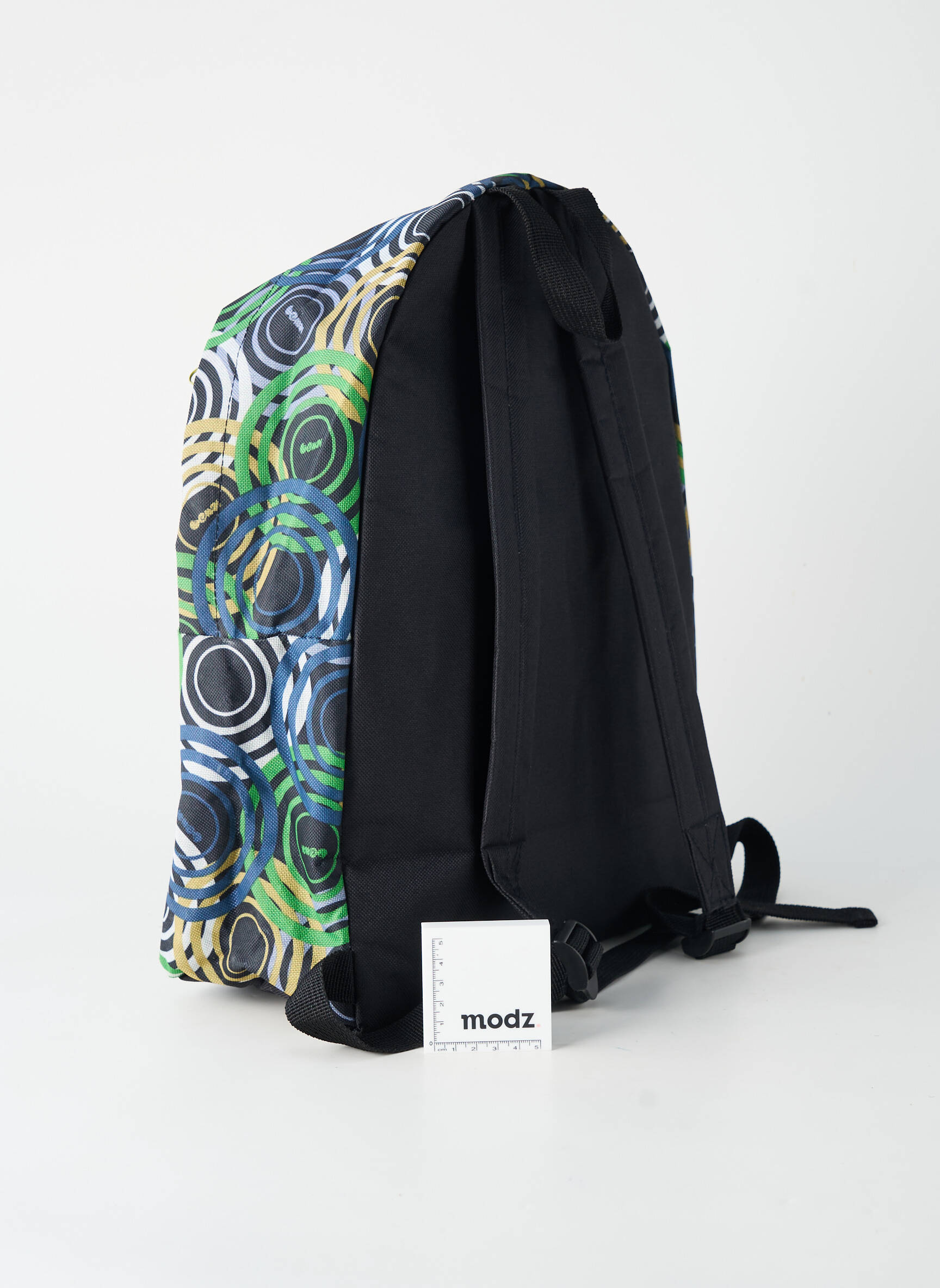 Rucsac buzunare verde BENZI băiat