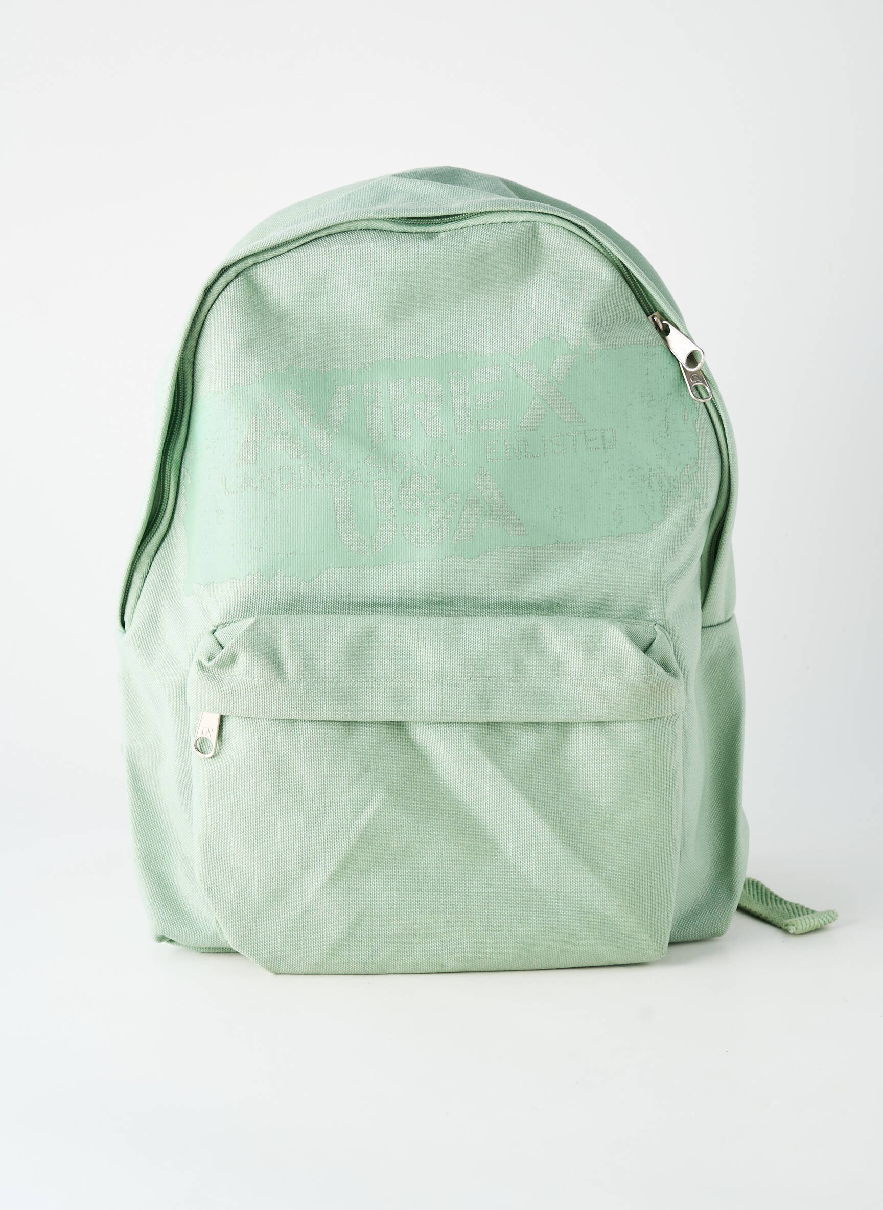 Rucsac buzunare verde AVIREX fată