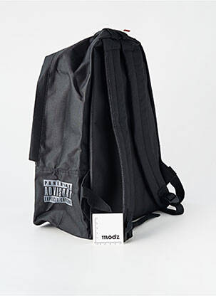 Rucsac buzunare negru PARENTAL ADVISORY băiat