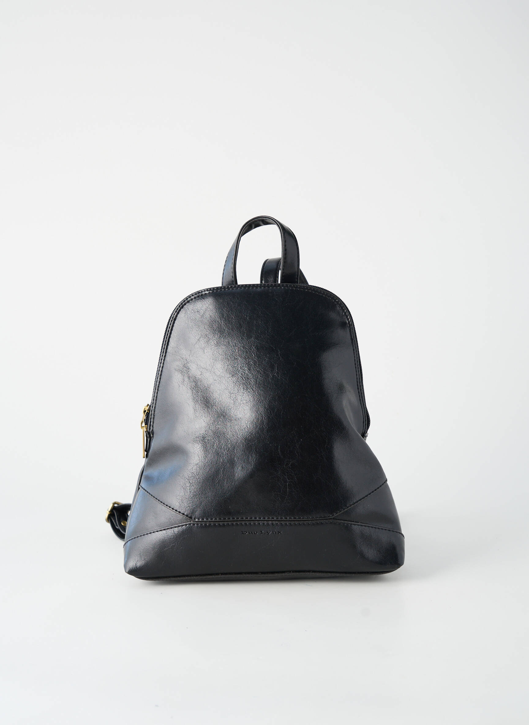 Rucsac țesătură imitație de piele negru DUOLYNX femeie