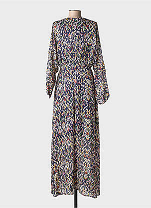 Rochie lungă mâneci lungi mâneci lungi albastru MOLLY BRACKEN femeie