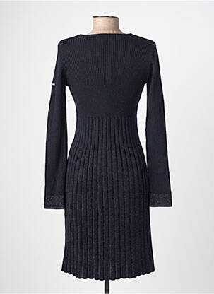 Rochie pulover guler în v mâneci lungi albastru SAINT JAMES femeie