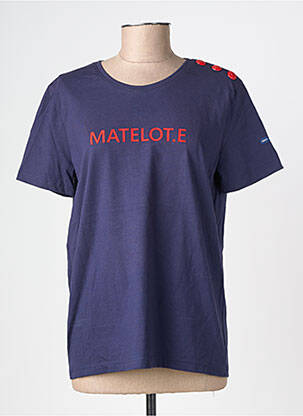 Tricou mâneci lungi mâneci lungi albastru SAINT JAMES femeie