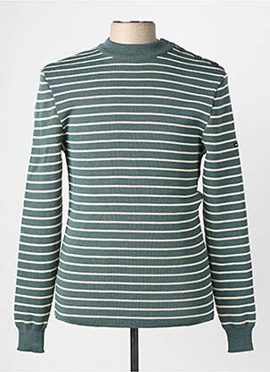 Pulover elasticitate mâneci lungi verde SAINT JAMES bărbat