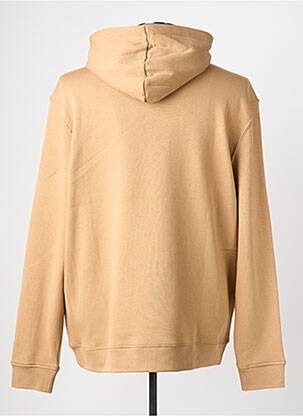 Hanorac cu glugă broderie mâneci lungi bej MISE AU GREEN bărbat