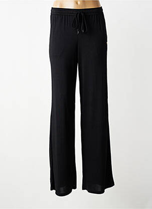 Pantalon larg croială fluidă mărime normală negru LOLA ESPELETA femeie