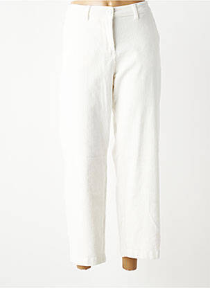 Pantalon 7/8 elasticitate mărime normală alb SAINT JAMES femeie