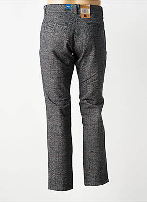 Pantalon chino imprimeu imprimeu prinț de wales mărime normală gri TIMEZONE bărbat
