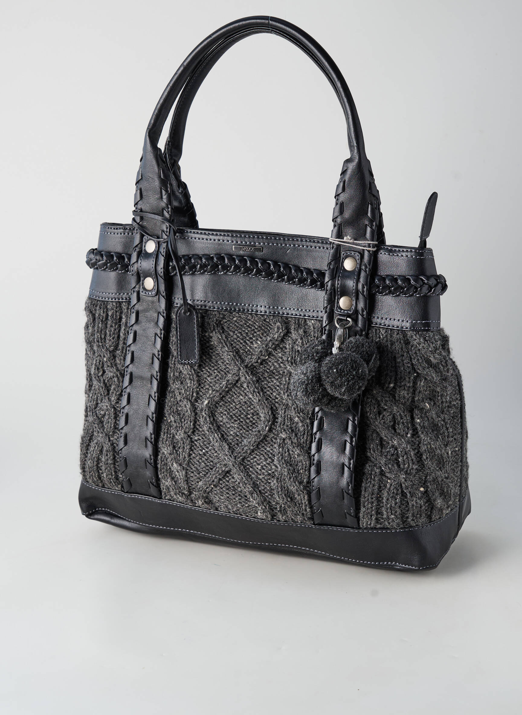Geantă multibuzunare formă dreptunghiulară gri MEXX femeie