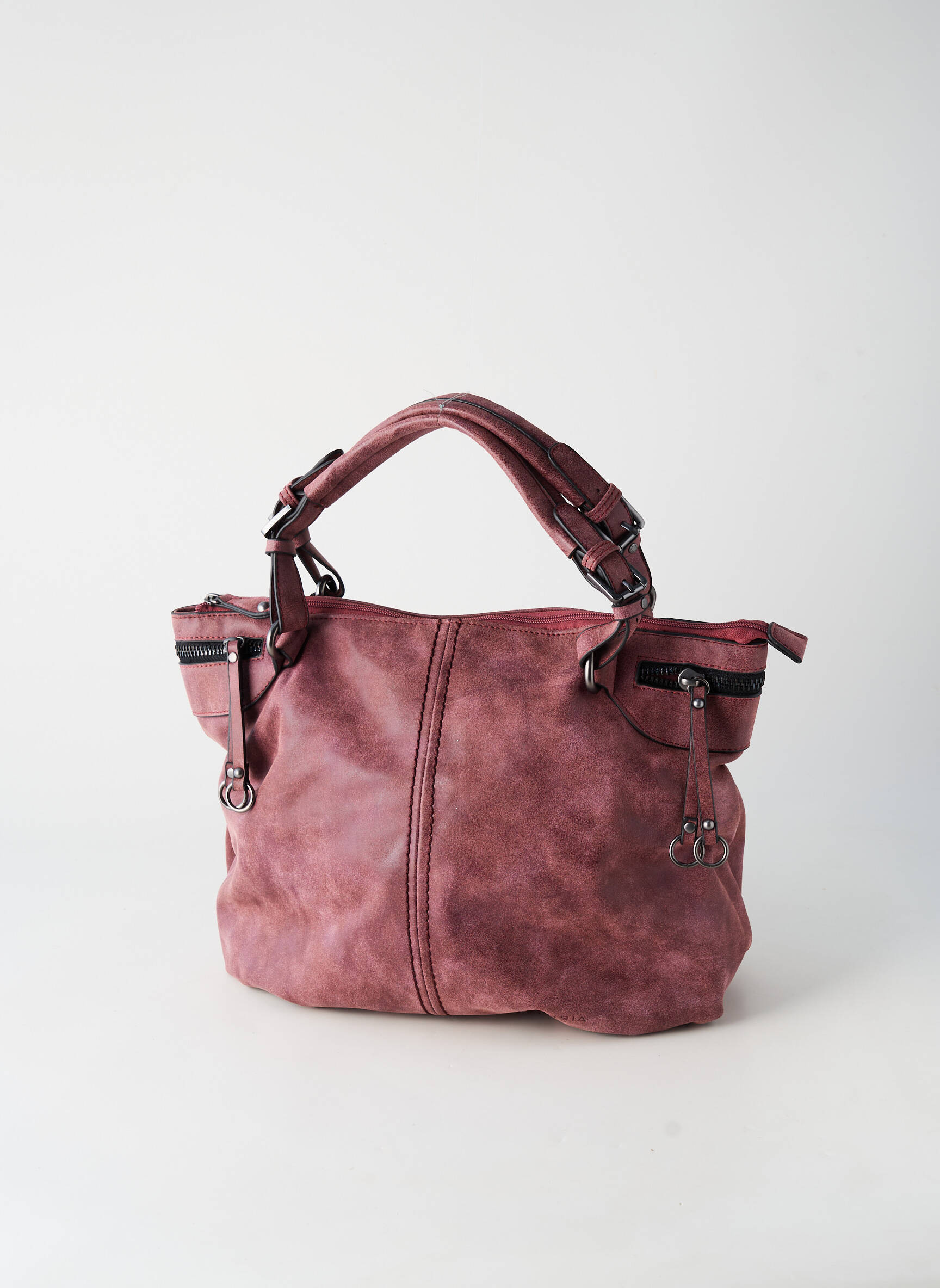 Geantă multibuzunare formă dreptunghiulară violet FUCHSIA femeie