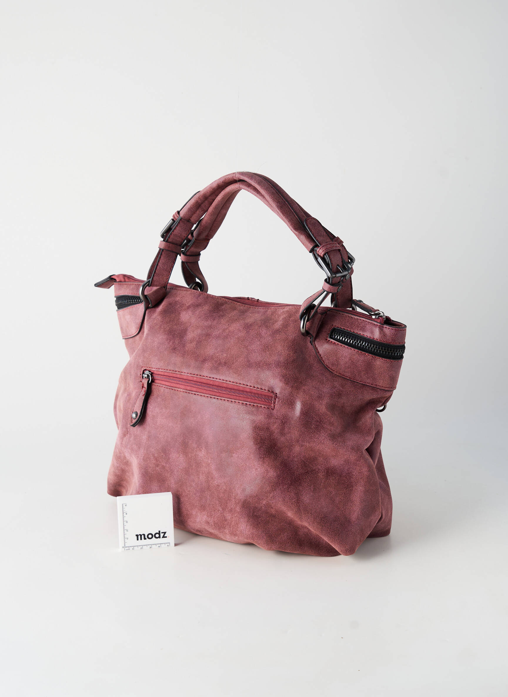 Geantă multibuzunare formă dreptunghiulară violet FUCHSIA femeie