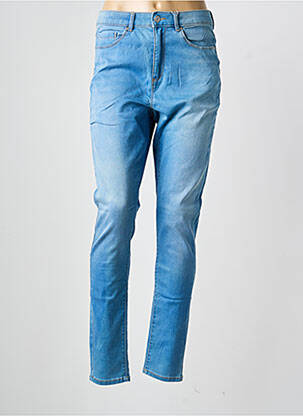 Blugi skinny talie înaltă talie înaltă albastru ONLY CARMAKOMA femeie