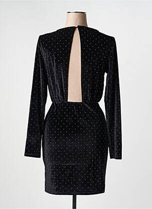 Rochie scurtă mâneci lungi mâneci lungi negru PEACE N'LOVE femeie