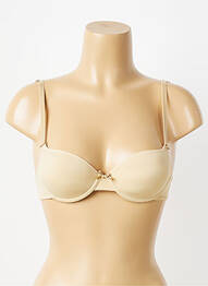 Sutien efect material satinat top sutien push-up piele CHANTELLE femeie