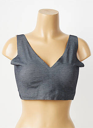 Sutien efect material satinat sutiene gri SLOGGI femeie