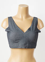 Sutien efect material satinat sutiene gri SLOGGI femeie