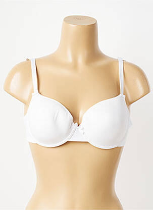 Sutien efect material satinat top sutien modelat bej CHANTELLE femeie