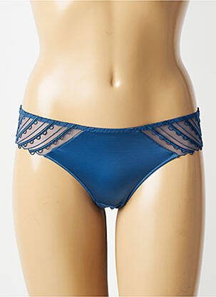 Tanga elasticitate albastru MAISON LEJABY femeie