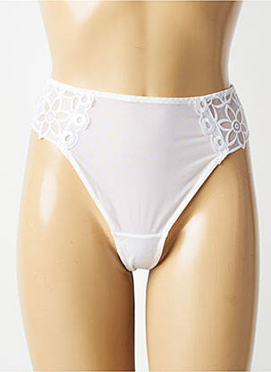Tanga elasticitate alb MAISON LEJABY femeie