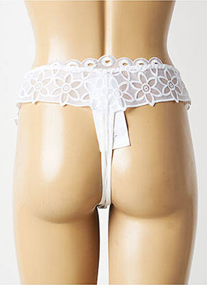 Tanga elasticitate alb MAISON LEJABY femeie