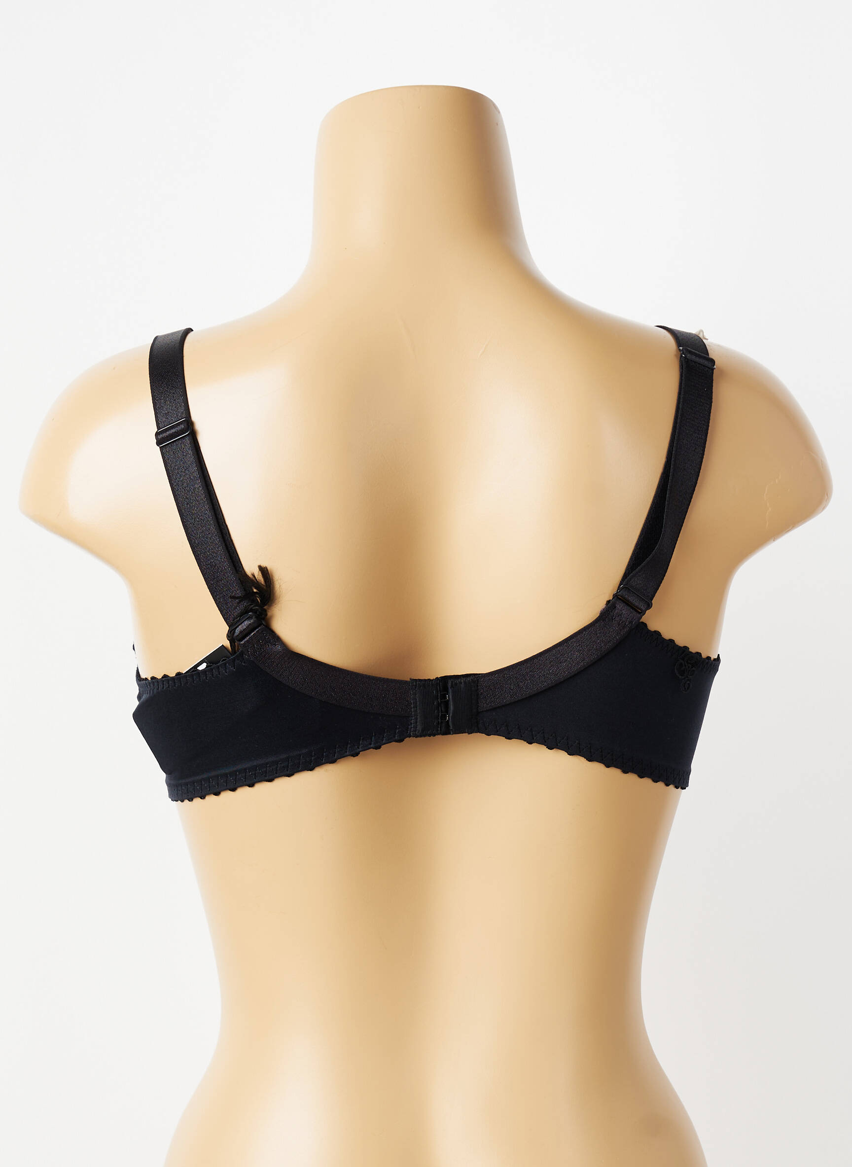 Sutien broderie top sutien modelat negru SECRET D'EVA femeie