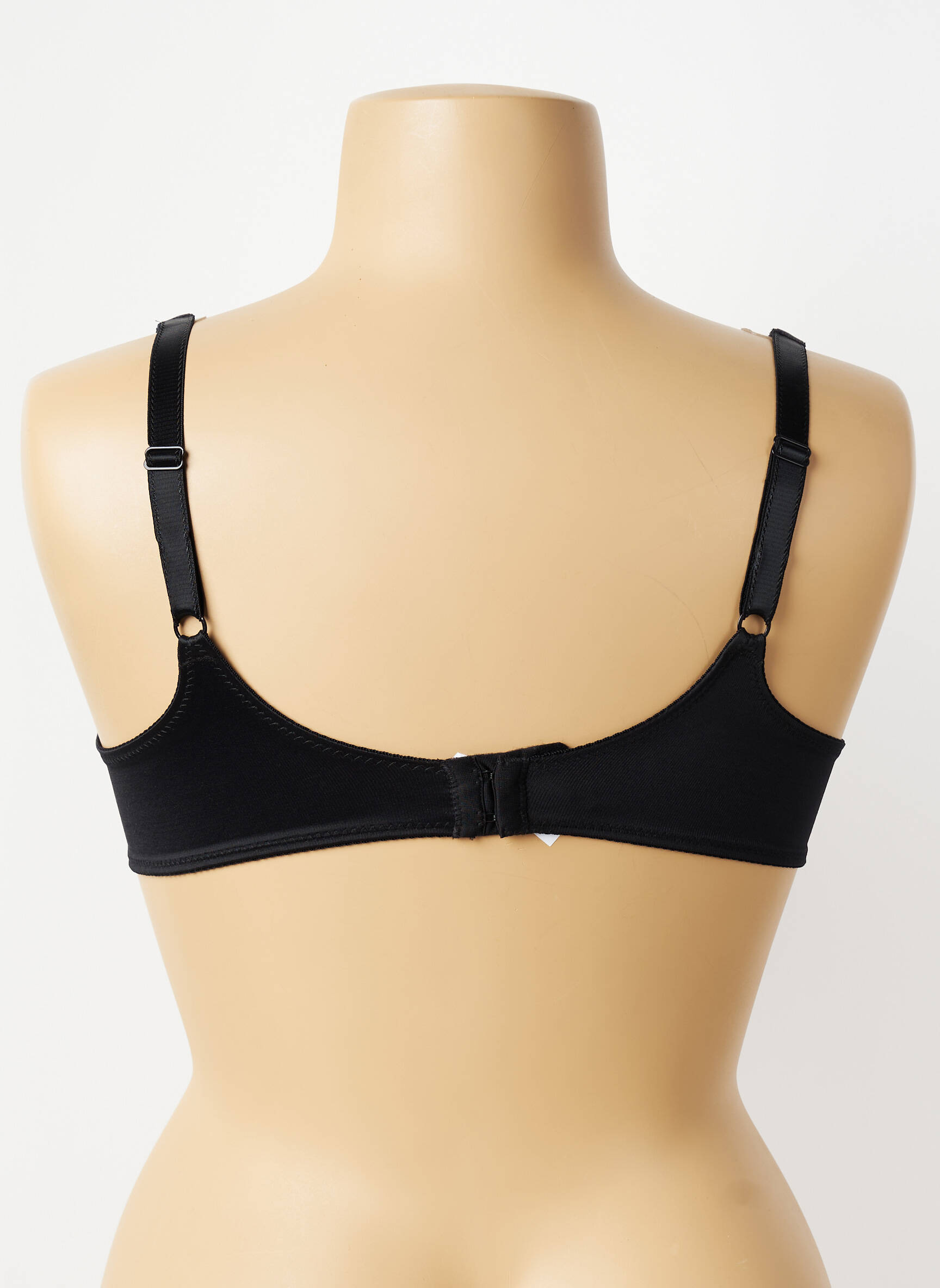 Sutien efect material satinat top sutien modelat negru EMPREINTE femeie