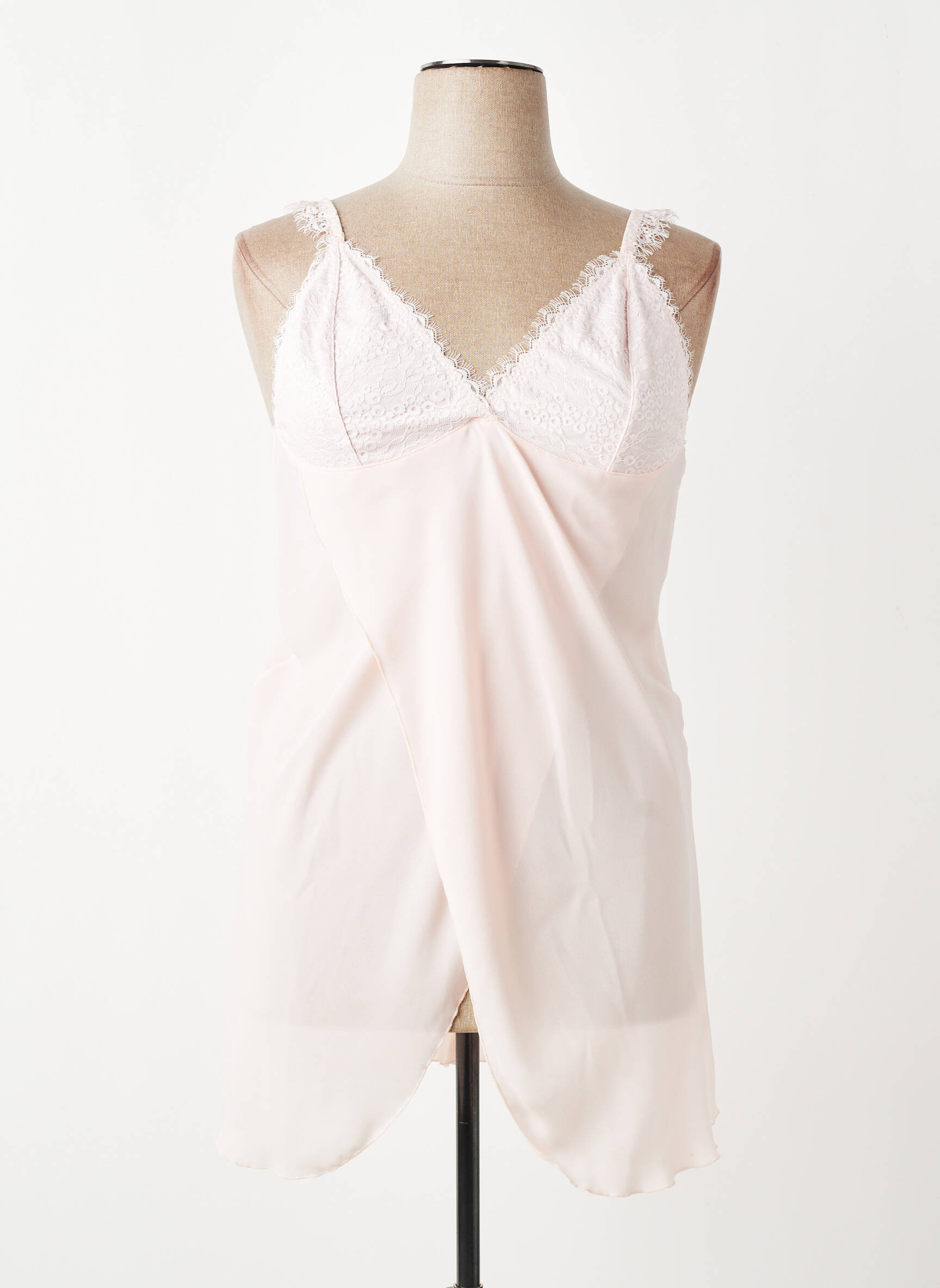 Top/caraco broderie roz PIEGE femeie
