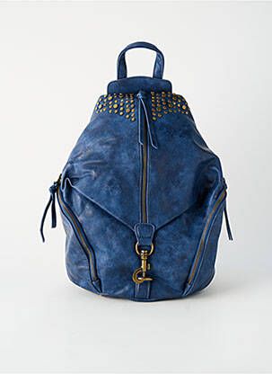 Rucsac buzunare albastru FUCHSIA femeie