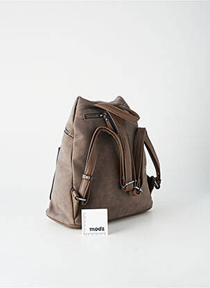 Rucsac buzunare gri FUCHSIA femeie