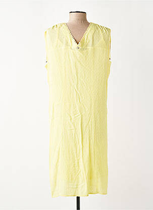 Rochie midi fără mâneci fără mâneci galben MADO ET LES AUTRES femeie