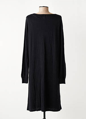 Rochie midi mâneci lungi mâneci lungi negru DIPLODOCUS femeie