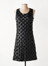 Rochie midi fără mâneci fără mâneci negru FRED SABATIER femeie