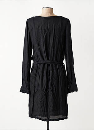 Rochie midi mâneci lungi mâneci lungi negru DIPLODOCUS femeie