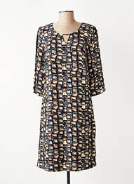 Rochie midi mâneci 3/4 mâneci 3/4 negru JENSEN femeie