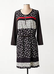 Rochie scurtă mâneci lungi mâneci lungi negru DESAIVRE femeie