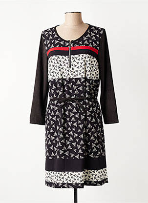 Rochie scurtă mâneci lungi mâneci lungi negru DESAIVRE femeie
