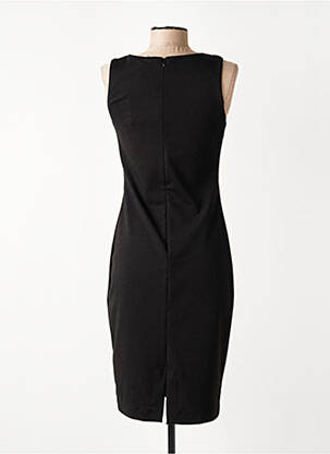 Rochie midi fără mâneci fără mâneci negru POUSSIERE D'ETOLE femeie