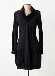 Rochie scurtă mâneci lungi mâneci lungi negru O.K.S femeie