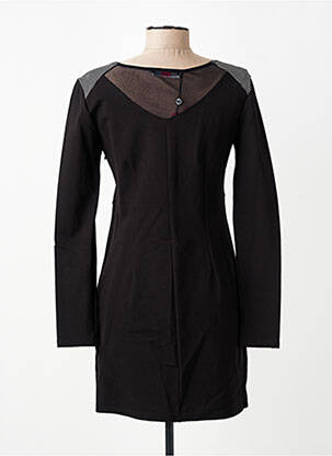 Rochie scurtă mâneci lungi mâneci lungi negru CARLOPIK femeie